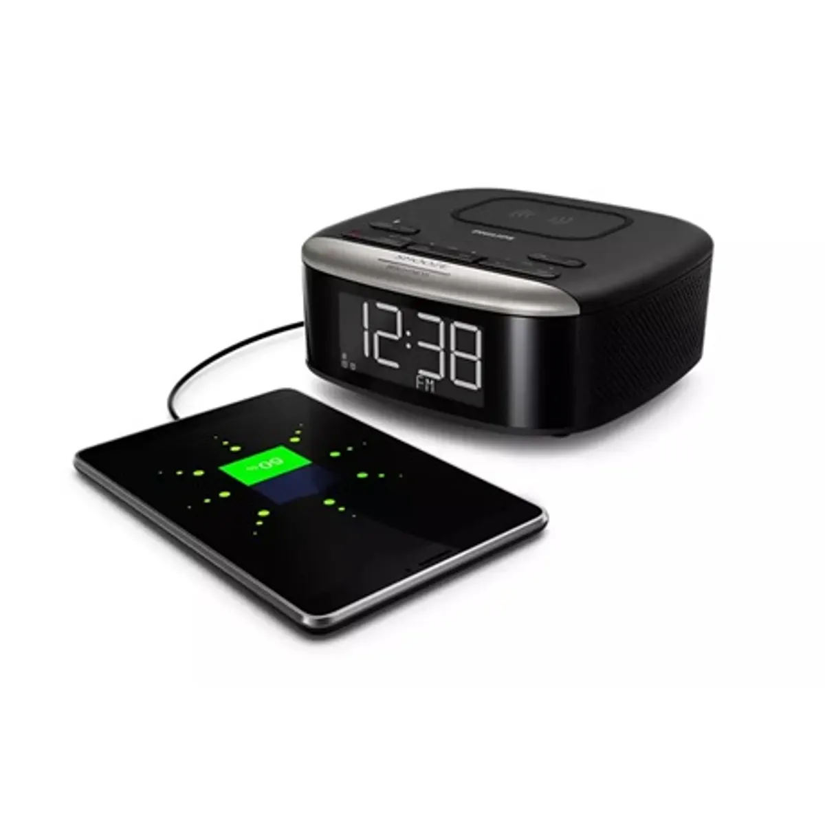 Philips TAR7606/10 Tar7606/10 Qi töltő, Bluetooth streaming, FM rádió, 20 állomás, kettős ébresztés, elalváskapcsoló, időszinkron #5