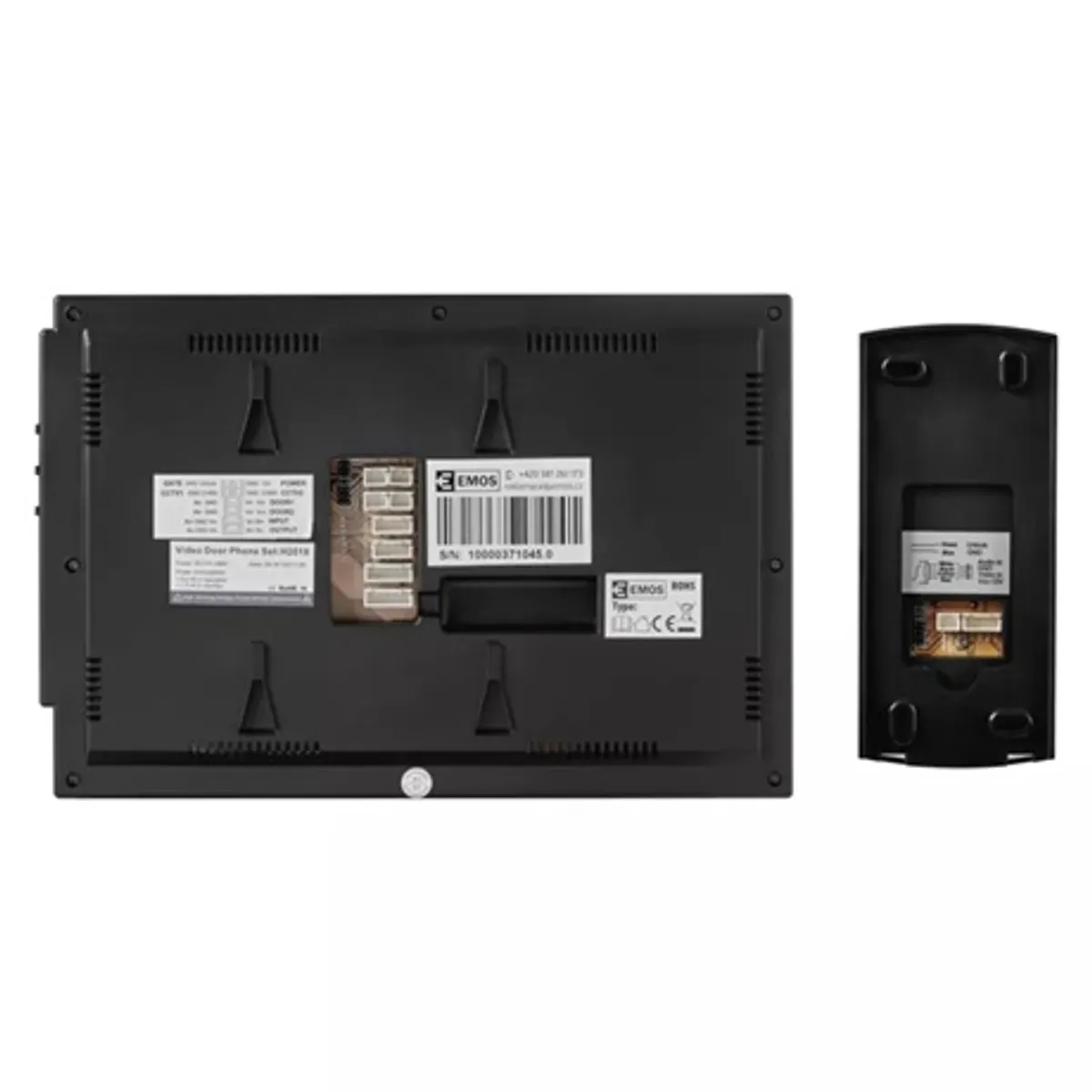 Emos H2017 videó kaputelefon szett 7" színes LCD IP44 1-3 CCD Pinhole 80deg #3
