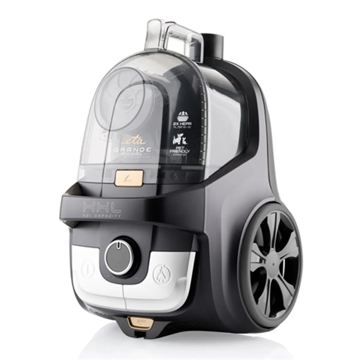 Eta 222390000 Grande Animal porszívó ECO motor 9 m hatósugár 3,2 l portartály 2x hepa szűrő DermoPet #3