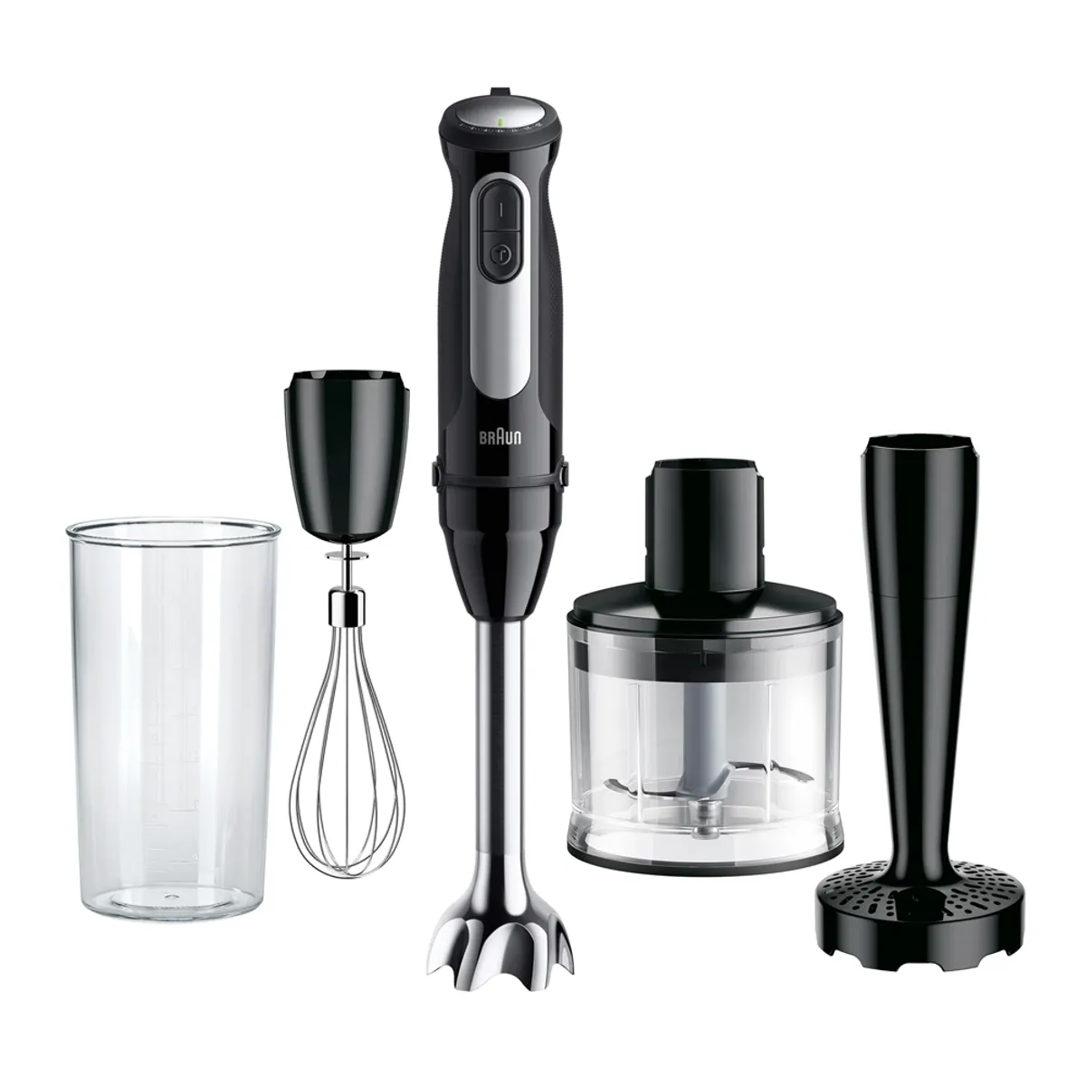 Braun MQ55.307.M MultiQuick 5 Pro 1000W PowerBell V Plus SizeControl Fekete #1