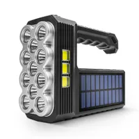 Phenom 18581 zseblámpa, szolár COB LED, 3W-3W, 650 és 350 lm, IP55, 1200 mAh Li-ion, MicroUSB #3
