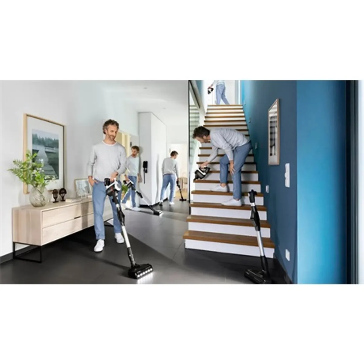 Bosch BBS711W Unlimited 7 akkumulátoros porszívó 18 V Li-Ion 3 Ah, 40 perc, AllFloor DynamicPower Brush LED, 2in1 kárpitszívó és bútorkefe #6