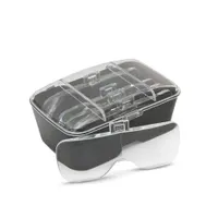 Handy 10792 fejpántos nagyító LED világítással 1.2x 1.5x 2x 2.5x 3.5x lencse szett, állítható fejpánt 250-450 mm, 2 LED, 15 lm, DC 4,5V 3x AAA elem #6