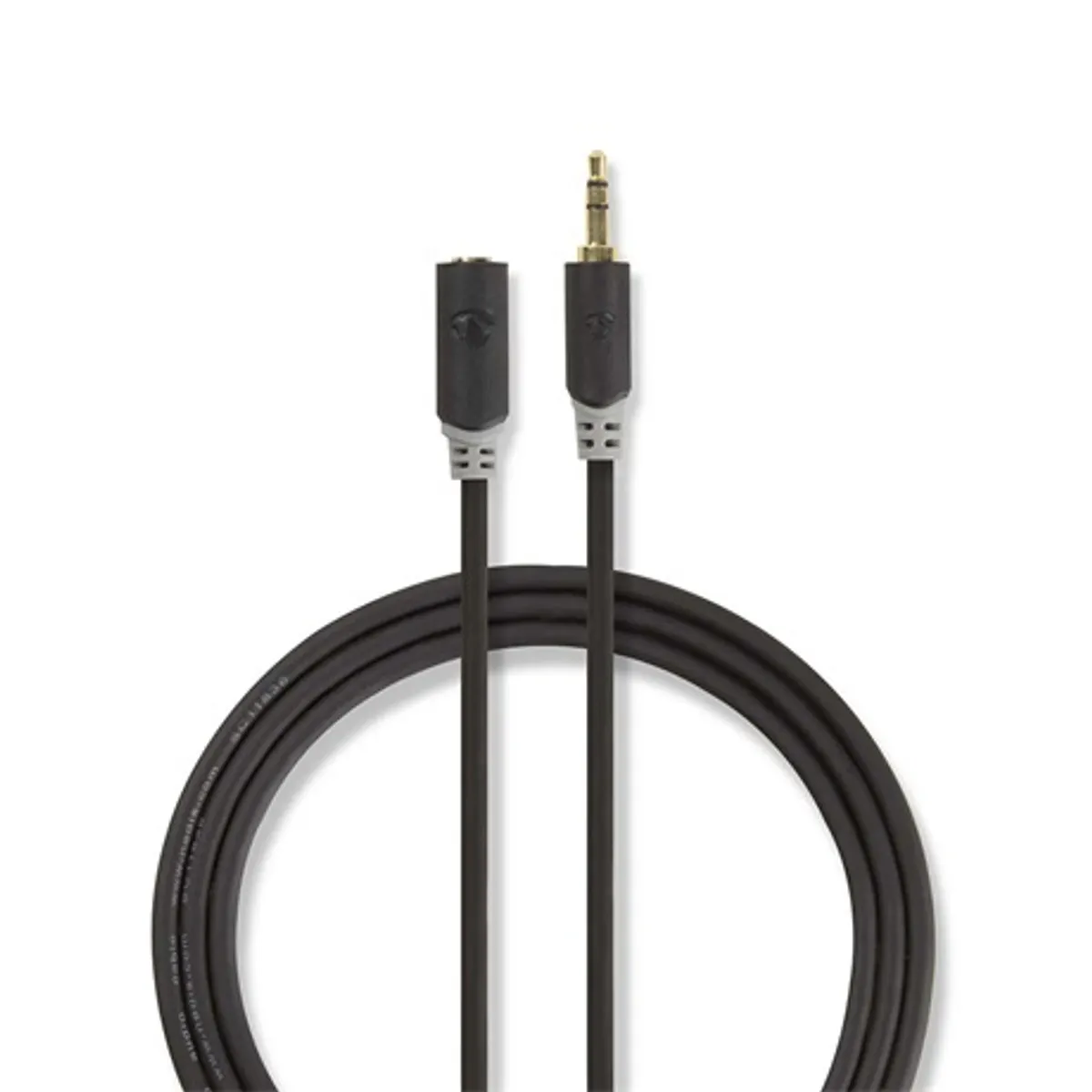 Nedis CABW22050AT30 Sztereó audió kábel aranyozott érintkezők árnyékolt 3 m 3,5 mm férfi - 3,5 mm női #2