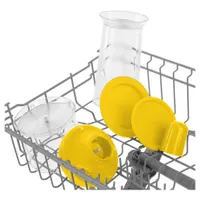 Sencor SHB 4466YL-EUE3 botmixer szett 1000 W 6 titán pengék 700 ml-es mixelő edény fedéllel 500 ml-es aprítóedény turbo #2