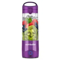 Nutribullet NBP003.PU Turmixgép 475ml USB-C töltés hordozható 4pontos rozsdamentes acél penge Tritan pohár
