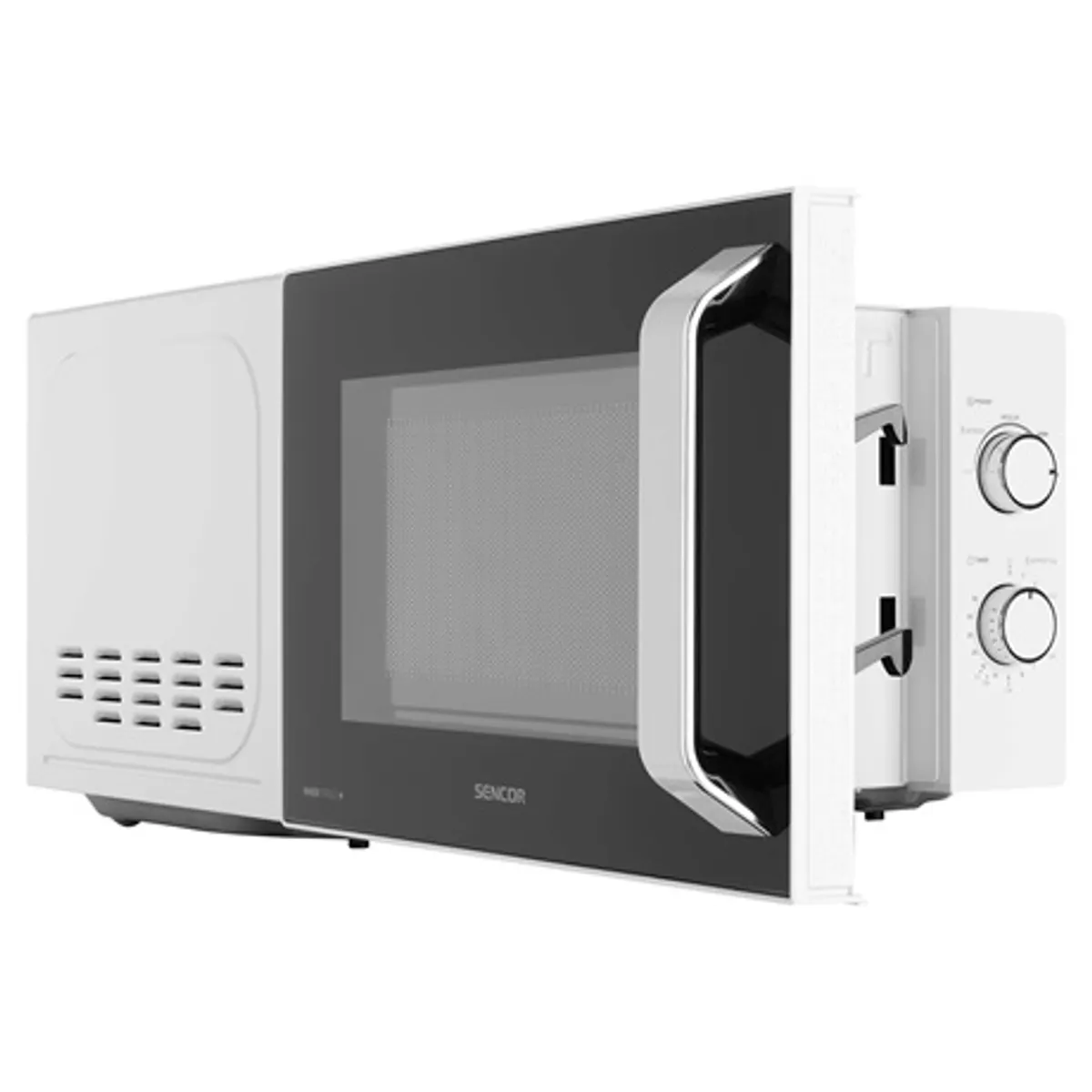 Sencor SMW 1918WH Mikrohullámú sütő 20 l 700 W 5 fokozat kiolvasztás időzítő 35 perc #5