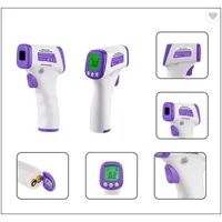 Simzo HWF7 érintés nélküli infravörös lázmérő 5-8 cm lcd 3 színű háttérvilágítás memória 10 mérés automatikus kikapcsolás 30 s #2
