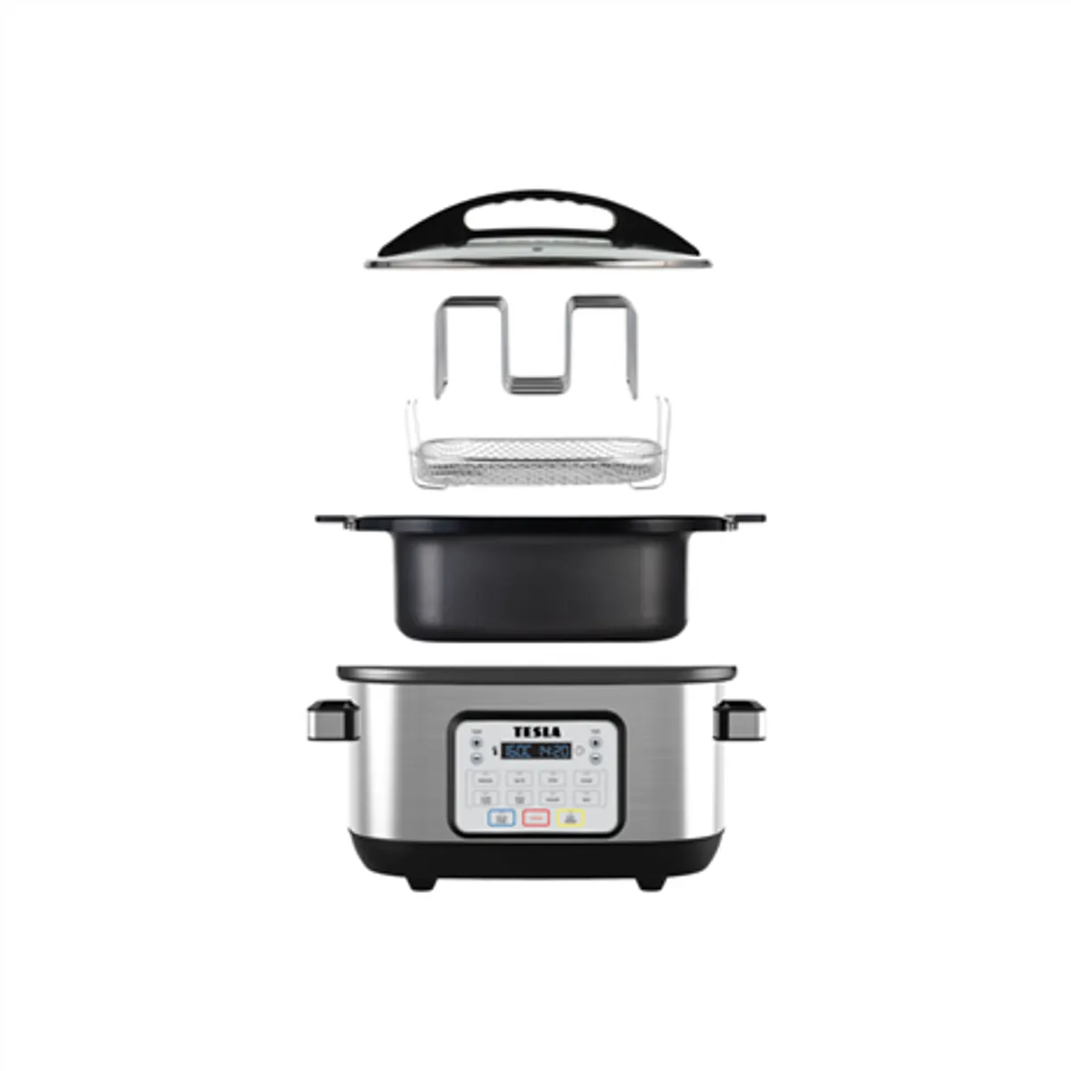 Tesla M80 MultiCook Deluxe 6L 1250W 40-200C 10 programok #3