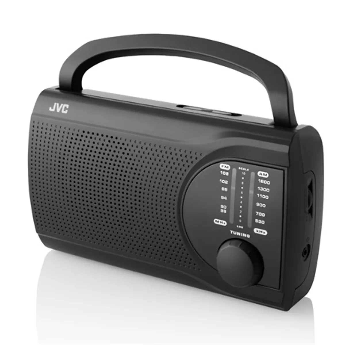 Jvc RAE321B Táskarádió analóg FM AM tuner 0,5 W RMS hálózati vagy elemes 4 x C fülhallgató kimenet #7