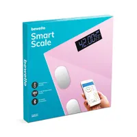Bewello BW3015 okos mérleg rózsaszín edzett üveg Bluetooth 4.0 vagy újabb 0,1 kg pontosság 0,2-180 kg #3