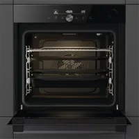 Gorenje BSA6747DGWI Beépíthető sütő fekete 77 L 300 fokC konvekció katalitikus AquaClean #2