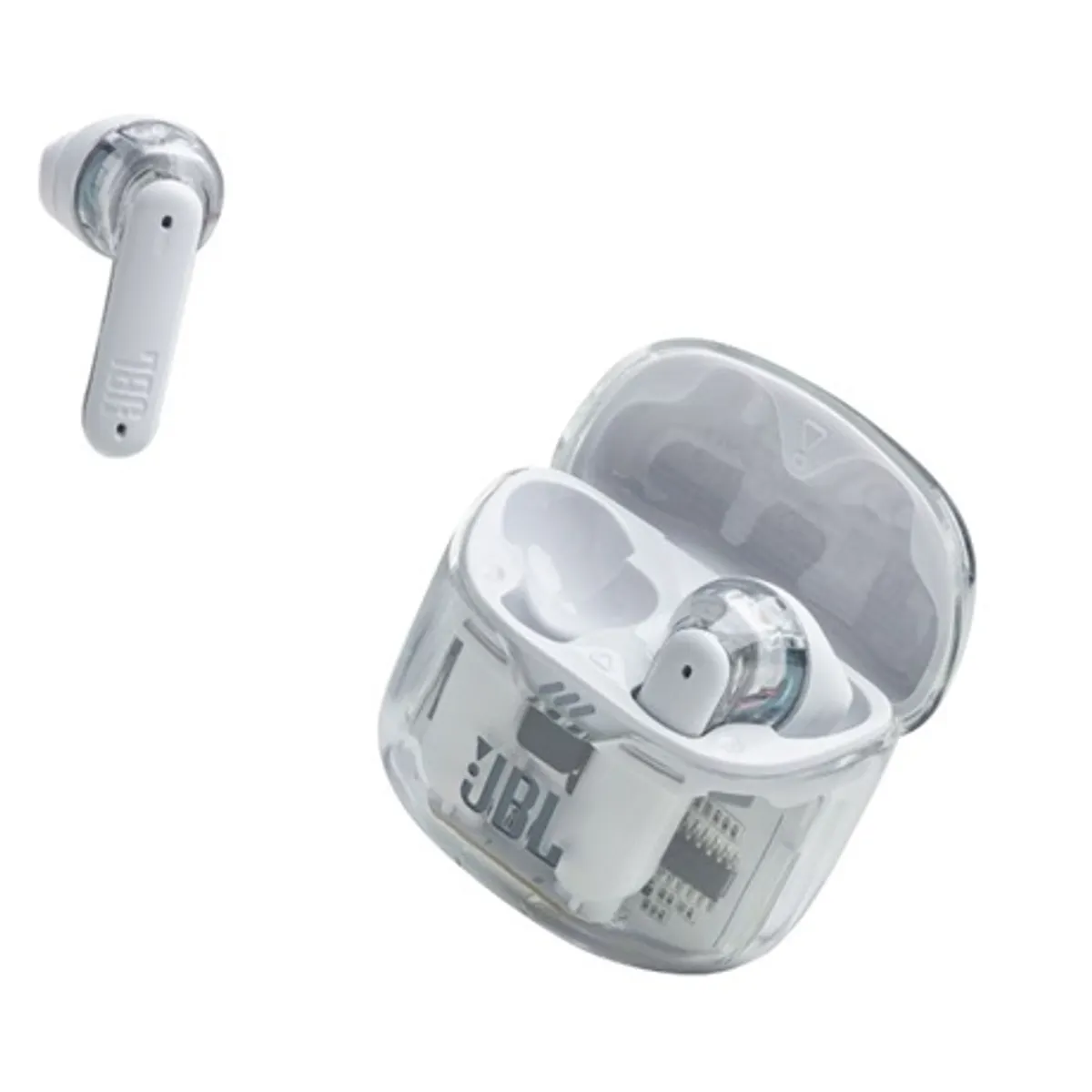 Jbl TFLEXGWHT Fülhallgató Vezeték nélküli 12 mm meghajtó, aktív zajszűrő, IPX4, 32 óra akkumulátor-üzemidő Ghost White #5