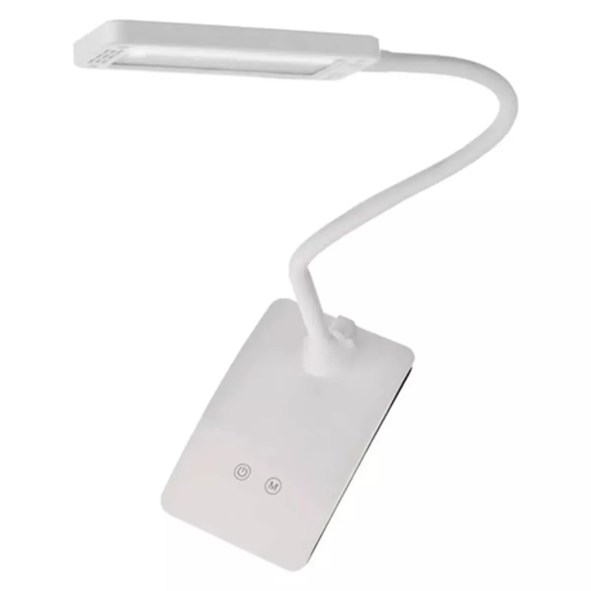 Emos Z7599W Eddy led asztali lámpa fehér 6W 360 lm dimmelhető 12V 0,36A IP20 #1