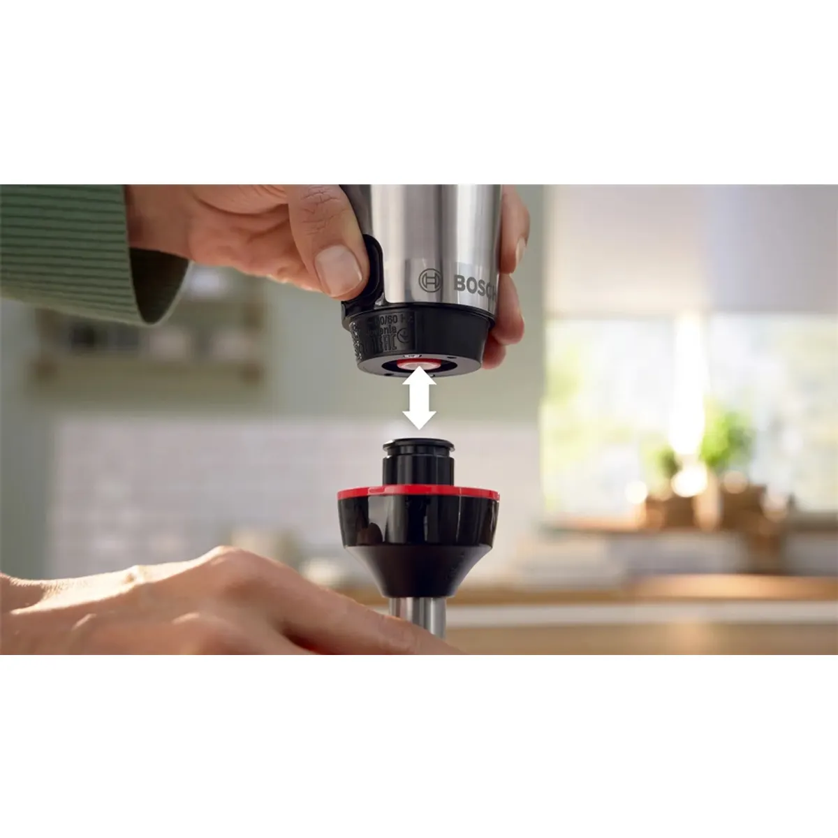 Bosch MSM6M673 ErgoMaster Serie6 botmixer 1000 W egykezes működtetés kerámia csatlakozó QuattroBlade System Pro #6