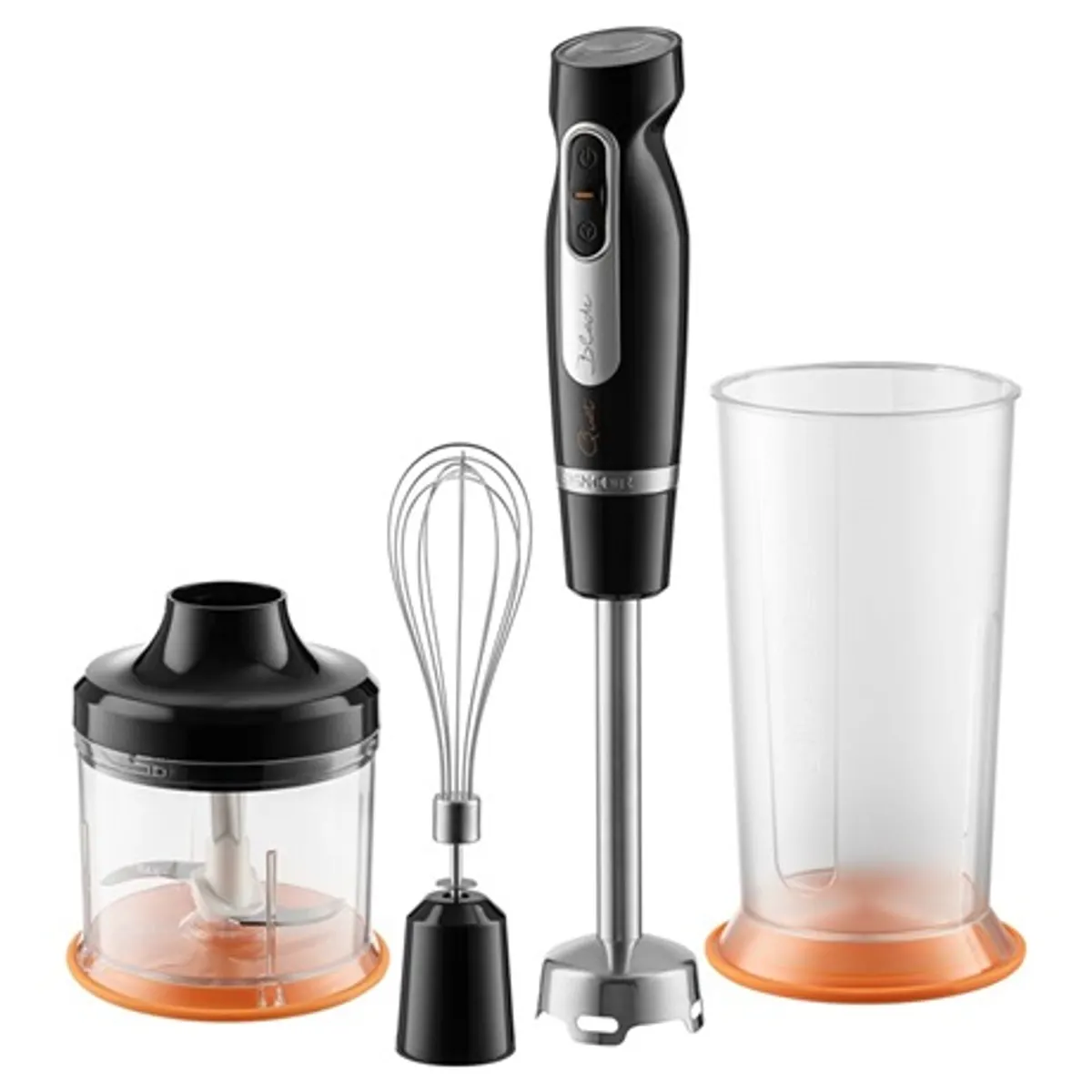 Sencor SHB4379BK botmixer szett 800 W 2 sebesség 0,7 l keverőedény 4 rozsdamentes kés jégzúzás #2