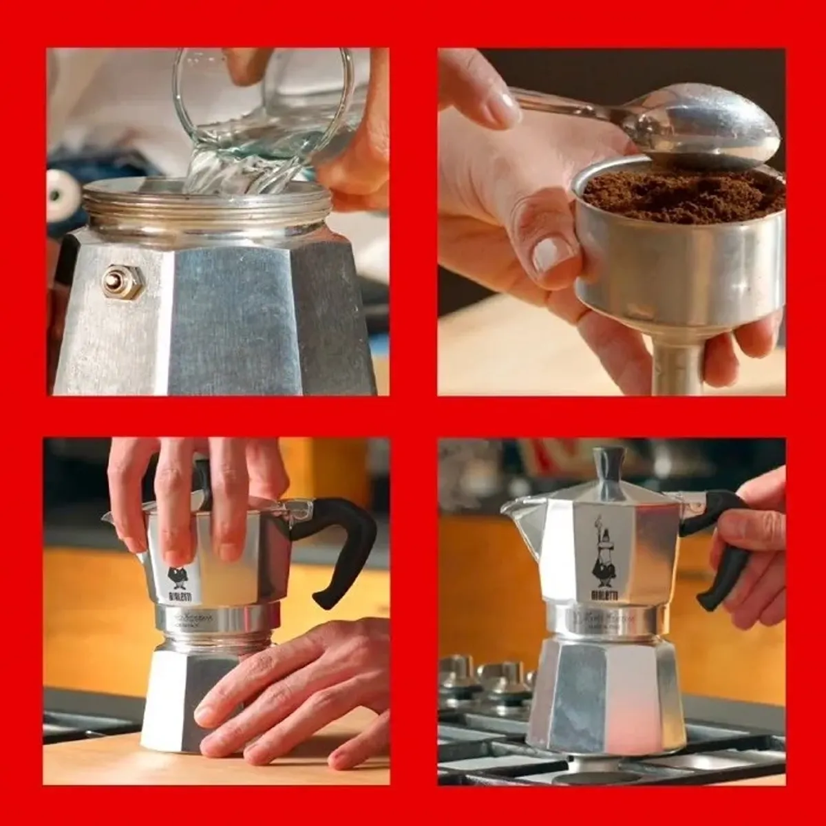 Bialetti 1161 MOKA EXPRESS Moka Express kotyogós kávéfőző 60 ml ezüst 1 adag #5