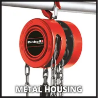 Einhell TC-CH 1000 Láncos emelő max teher 1000 kg emelési magasság 250 cm #1
