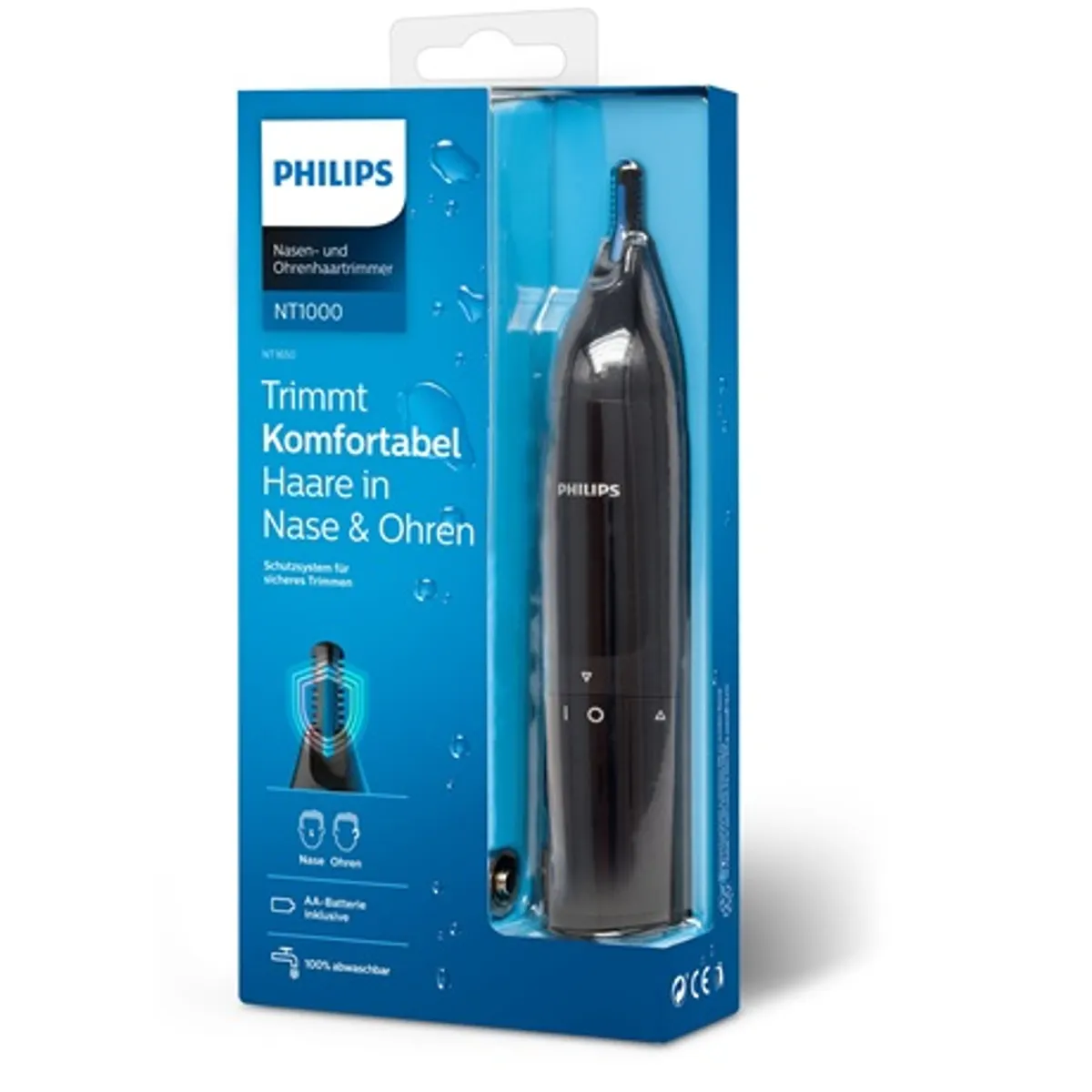 Philips NT1650/16 Series 1000 Orr- és fülszőrzetvágó vízálló rozsdamentes pengék #4