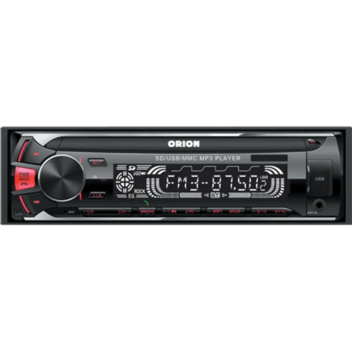 Orion OCR-17371 autórádió Bluetooth LCD kijelző FM-AM RDS USB SD MMC AUX 4x50W ISO-csatlakozó #1