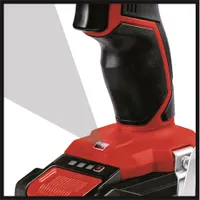 Einhell TE-CD 18-2 LI-I 22 Akkus ütvefúró-csavarozó Power X-Change 18 V 2-fokozatú 44 Nm 13 mm tokmány LED Softgrip 2,5 Ah akkumulátor gyorstöltő E-Box Basic 22 részes készlet #6