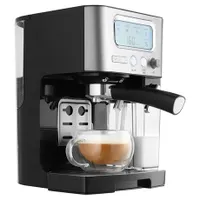 Sencor SES 4090SS eszpresszó automata 15 bar nyomás LCD kijelző 1,4 L tartály gőz és forró víz csészemelegítő #4