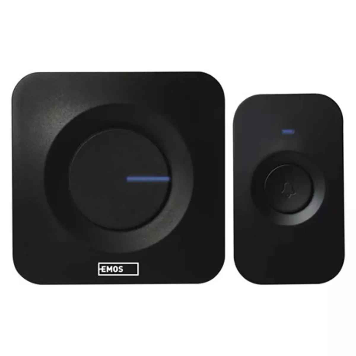 Emos P5728 vezeték nélküli csengő 433 MHz 180 m hatótávolság 52 dallam 90 dB IP56 #1