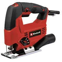 Einhell TC-JS 80/1 KIT DEKOPÍRFŰRÉSZ 550 W 1200-3000 min-1 4fokozatú lengő előtolás max vágásmélység 80 mm fa, 10 mm acél 45° ferde vágás t-befogás 3 fafűrészlap #1
