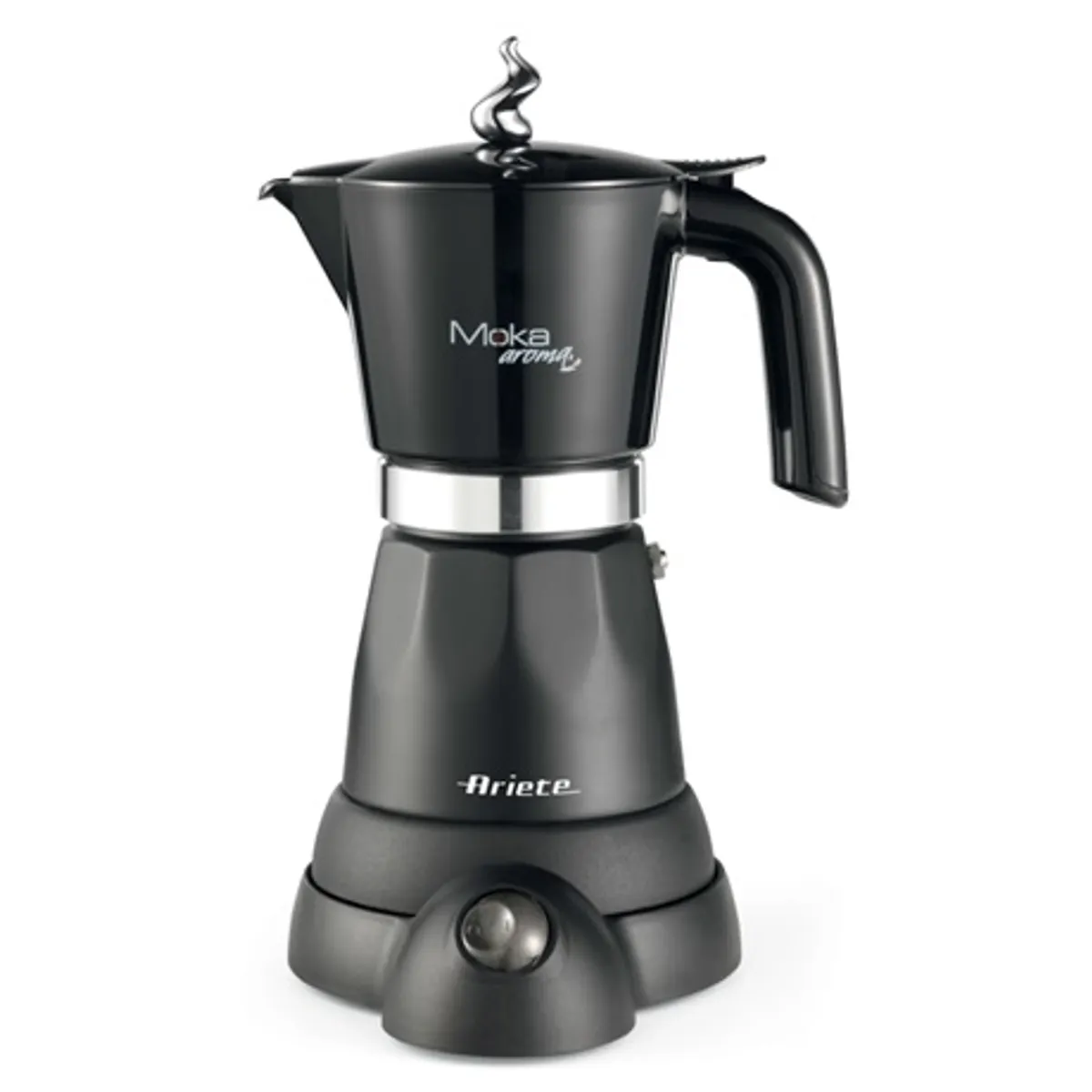 Ariete 1368.BK Moka Aroma kotyogós kávéfőző 4-6 csésze 30 perces melegentartó független talpazat #1