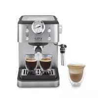 Delonghi EM450.M Linea Classic manuális eszpresszó kávéfőző 1,7 l tartály 1325 W 15 bar thermoblock állítható cappuccino rendszer állítható gőzölő