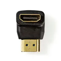 Nedis CVGB34901BK hdmi 90 fokos adapter aranyozott fekete #2