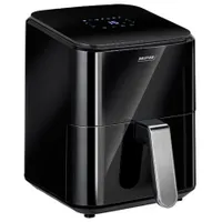 MPM MFR-11 forrólevegős sütő 4,5 L 1350 W 80-200 C 8 automatikus program LED érintőpanel kivehető kosár és tálca #1