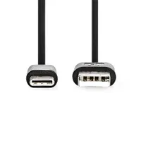 Nedis CCGL60600BK10 USB A - USB C kábel, USB 2.0, 15W, hossz 1 m #2