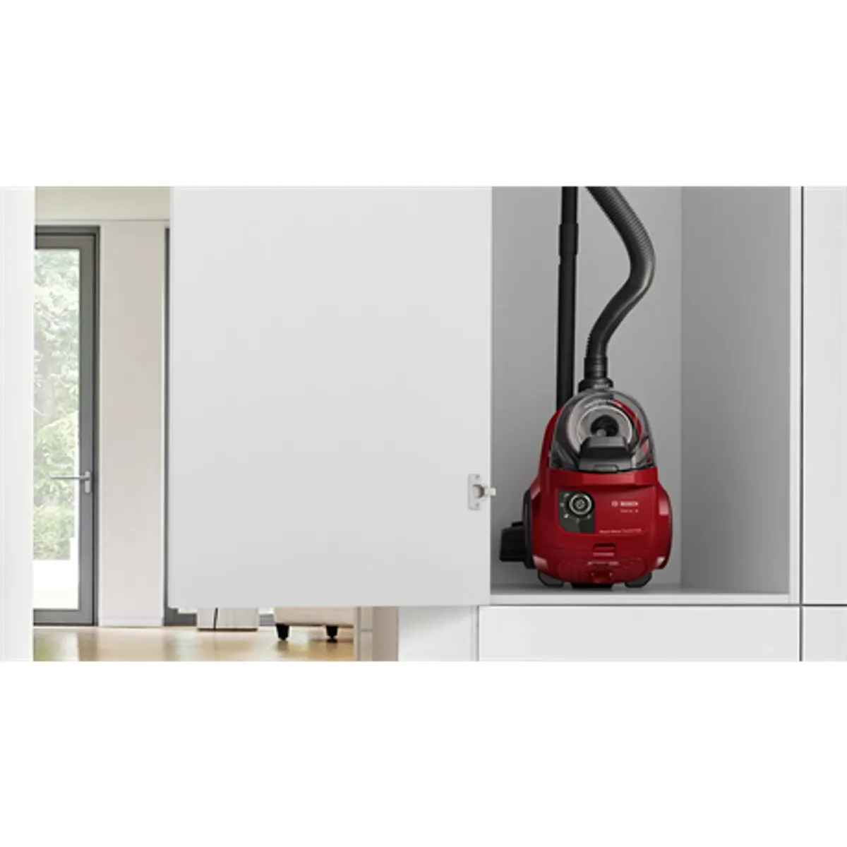 Bosch BGC21X350 Serie 4 porzsák nélküli porszívó piros HEPA H13 szűrő #3