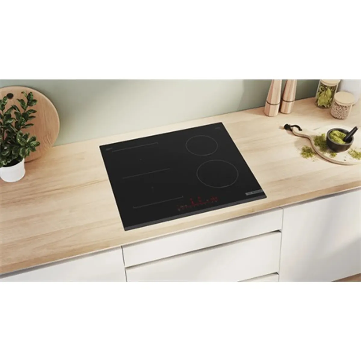 Bosch PVS631HB1E beépíthető indukciós főzőlap 60 cm, 4 zóna, CombiZone, DirectSelect, PowerBoost, Home Connect #4