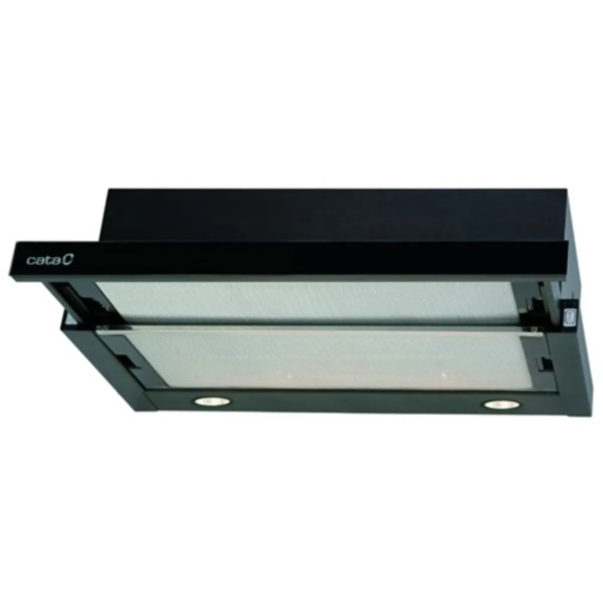 Cata TF-2003/60 LED BLACK GLASS páraelszívó 60 cm LED 2x3W zaj 46-57 dB garancia 3 év #1