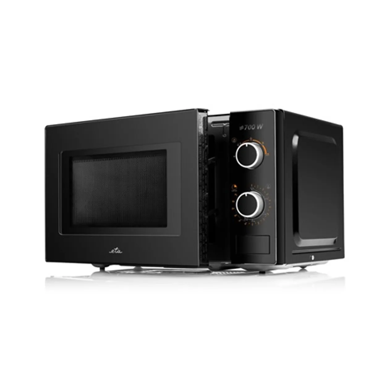 Eta 020990010 Mikrohullámú sütő, 700 w, 20 l, 255 mm forgótányér, 5 fokozat, időzítő 35 perc, olvasztás melegítés főzés, 5 év garancia magnetronra #4