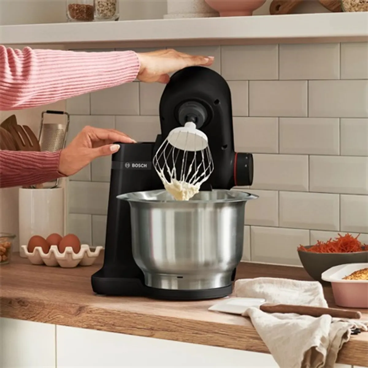 Bosch MUMS2EB01 Konyhai robotgépek 700 W 3,8 L nemesacél tál fekete #6