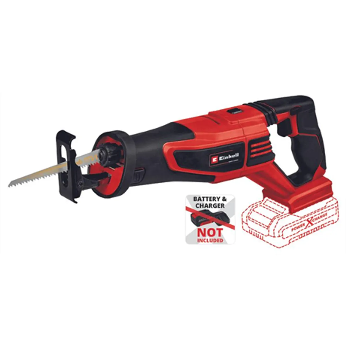 Einhell tp-ap 18/28 li bl solo akkus fűrész 200 mm fa vágás #1