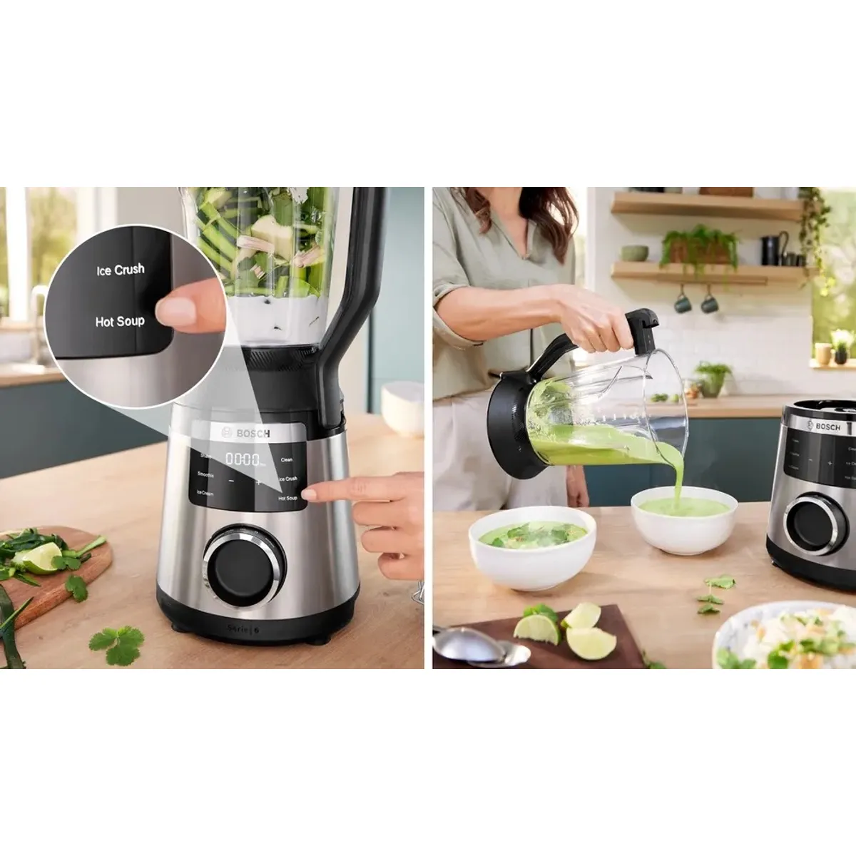 Bosch MMB6762M VitaPower Serie4 3,0 L max / 2,0 L használható turmixkanna Tritan 1800 W ProSpeed Flow Booster #6