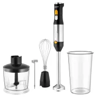 Sencor SHB 6302BK 4 az 1-ben botmixer TITANIUM QuadBlade 1200 W 20 sebességfokozat