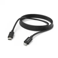Hama 00201599 Lightning Type-C adatkábel 3 m USB 2.0 3 A fekete Apple-kompatibilis #1