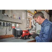 Einhell TC-WD 200/150 Száraz-nedves köszörű 200x20 mm nedves korong, 150x32 mm száraz korong, 250 W, 30 min #6