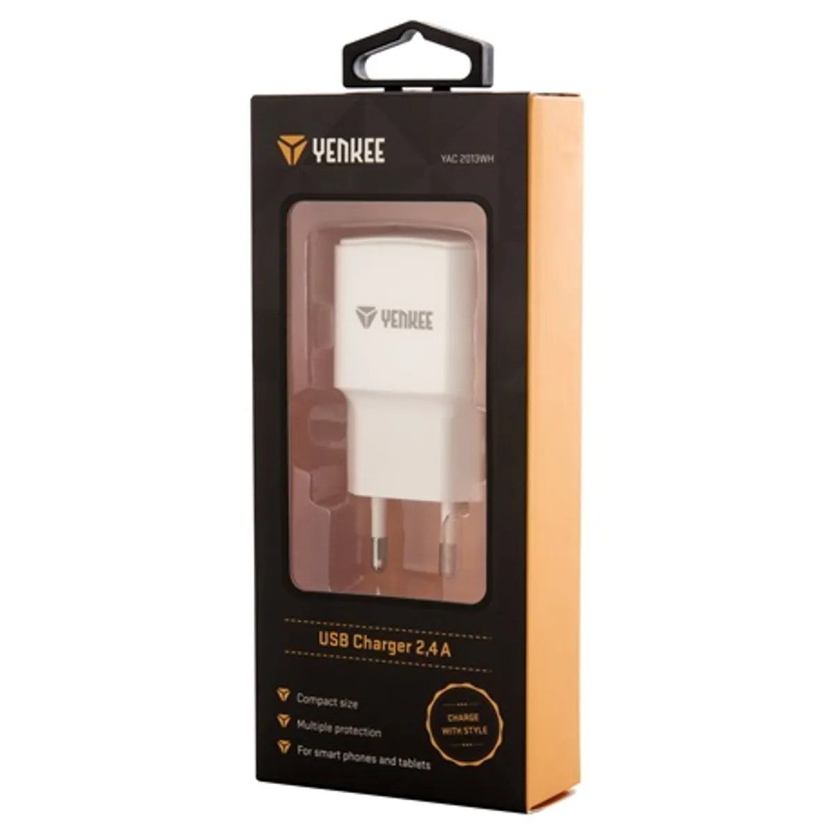 Yenkee YAC 2013WH Hálózati töltő USB-A 12W fehér #3