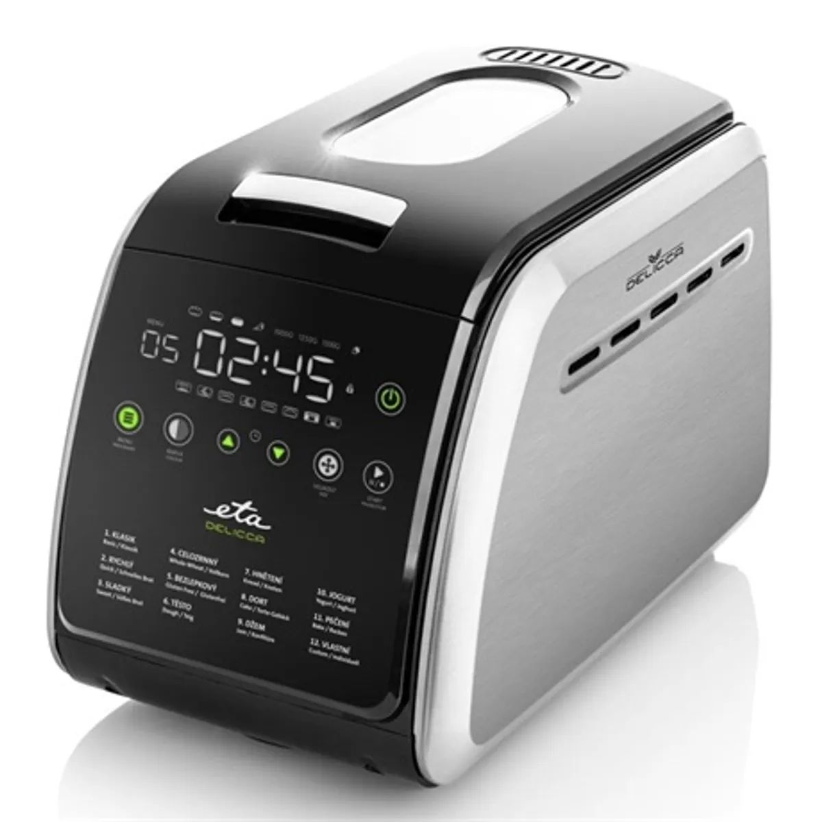 Eta 714990030 kenyérsütő 12 program 850 W 1 kg, 1,25 kg, 1,5 kg CUSTOM gluténmentes #1