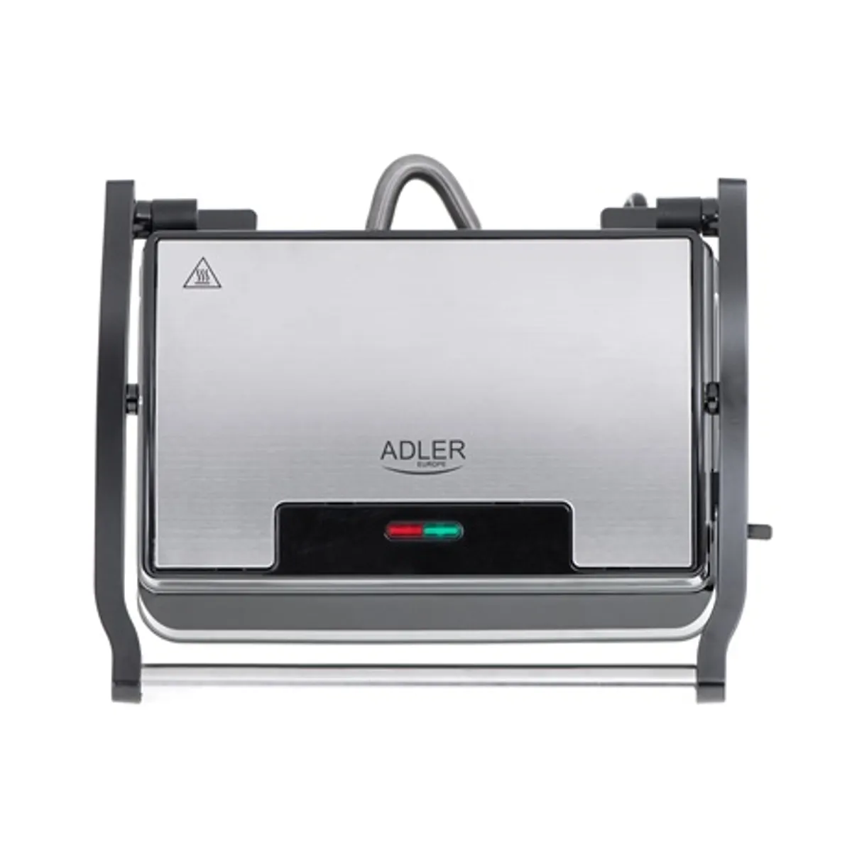 Adler AD3052 elektromos grill 1200W állítható és fixált sütőlapok tapadásmentes bevonat hőálló markolat csúszásmentes talp #3