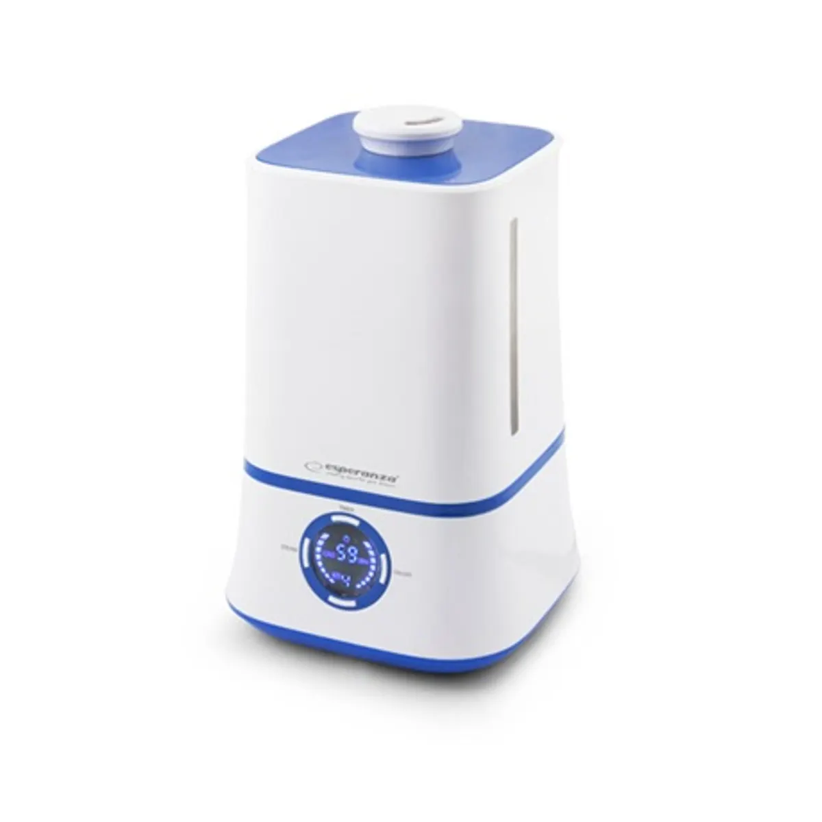 ESPERANZA EHA007 Hidegpárásító 3,5 L tartály 25 W 4 féle gőzteljesítmény 11,5 óra 40 m2 LCD kijelző kék háttérvilágítás automatikus kikapcsolás #1