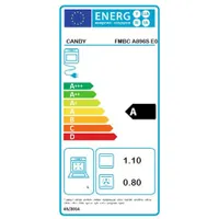 Candy FMBC A896S E0 Sütő beépíthető elektromos energiaosztály A 2400 W hólégbefúvás hőlégkeverés pirolitikus tisztítás teleszkópos sín #10
