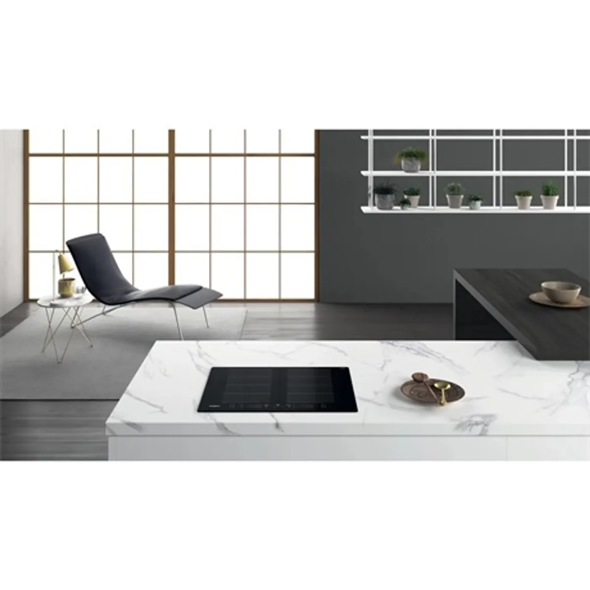 Whirlpool WF S8865 NE beépíthető indukciós üvegkerámia panel 4 zónás flexi cook chef control power management booster keep warm #4