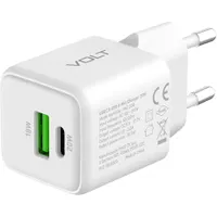 Yenkee YAC G38 Volt GaN töltő 20W USB-C és USB-A fehér #5